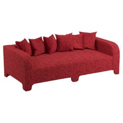 Popus Editions Graziella 2 Seater Sofa in Terracotta Venice Chenille Velvet