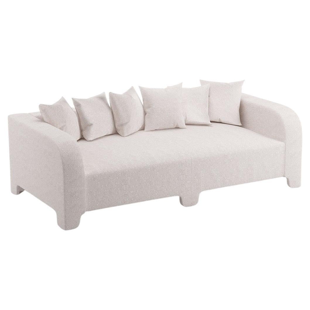 Popus Editions Graziella 3 Seater Sofa in Duna Venice Chenille Velvet Fabric