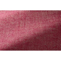Popus Editions Graziella 3 Seater Sofa in Fuschia London Linen Fabric