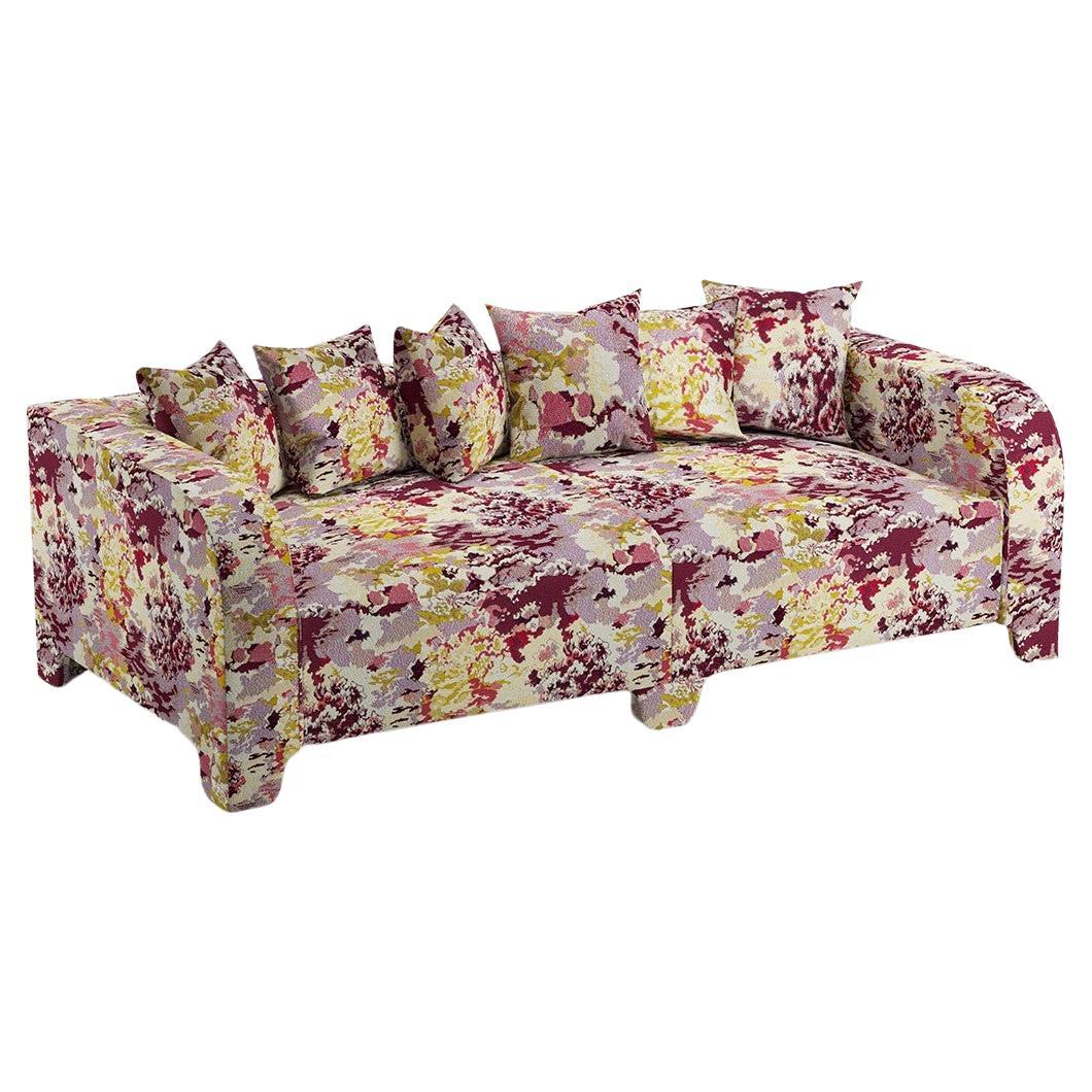 Popus Editions Graziella 3 Seater Sofa in Shiraz Marrakech Jacquard Fabric For Sale