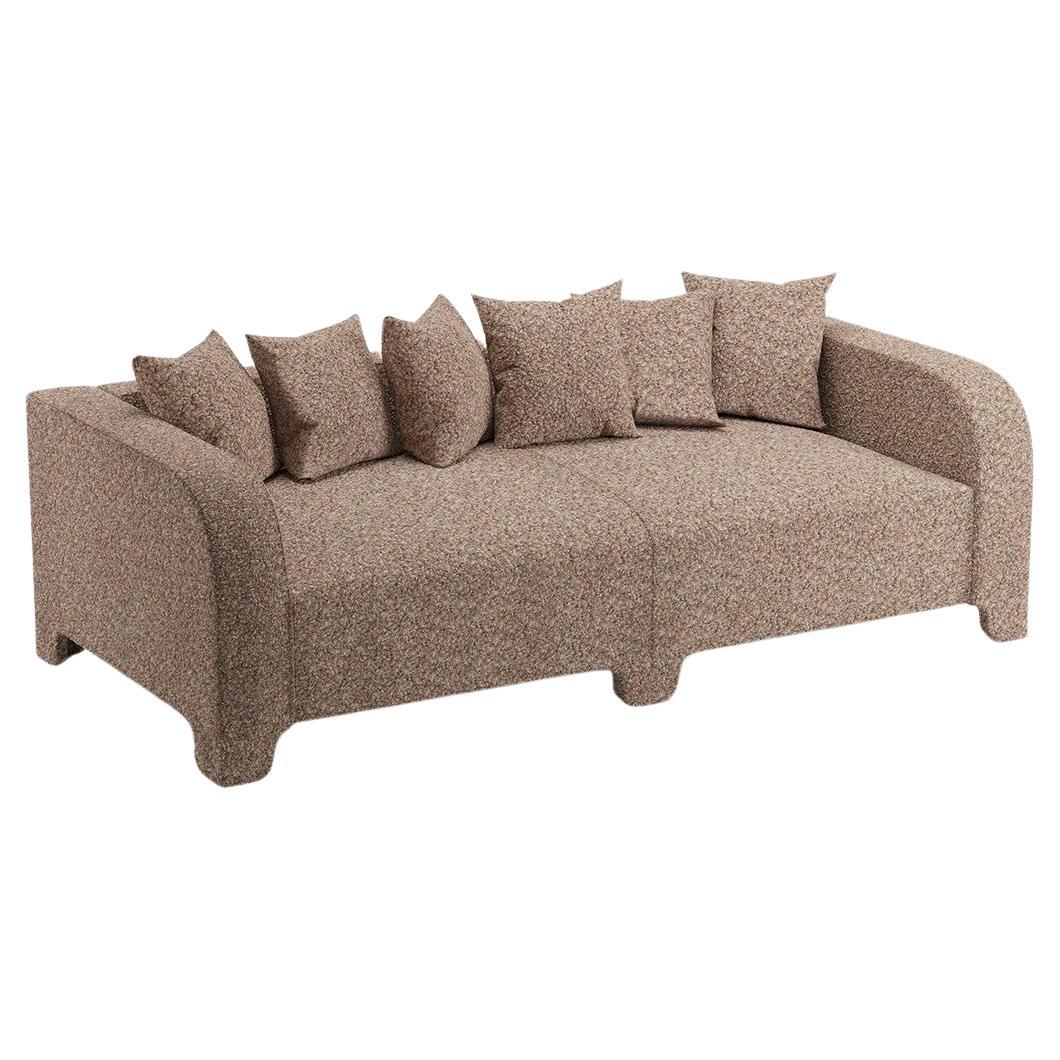 Popus Editions Graziella 4 Seater Sofa in Ciotello Athena Loop Yarn Upholstery For Sale