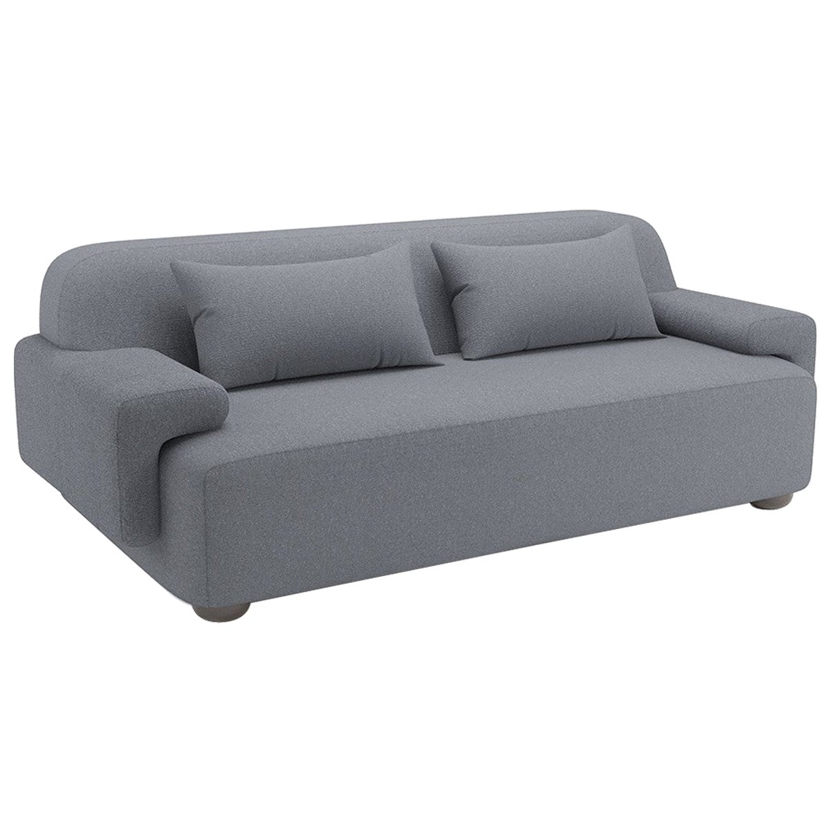 Popus Editions Lena 4-Sitzer Sofa in Jade Kork Leinen Polsterung