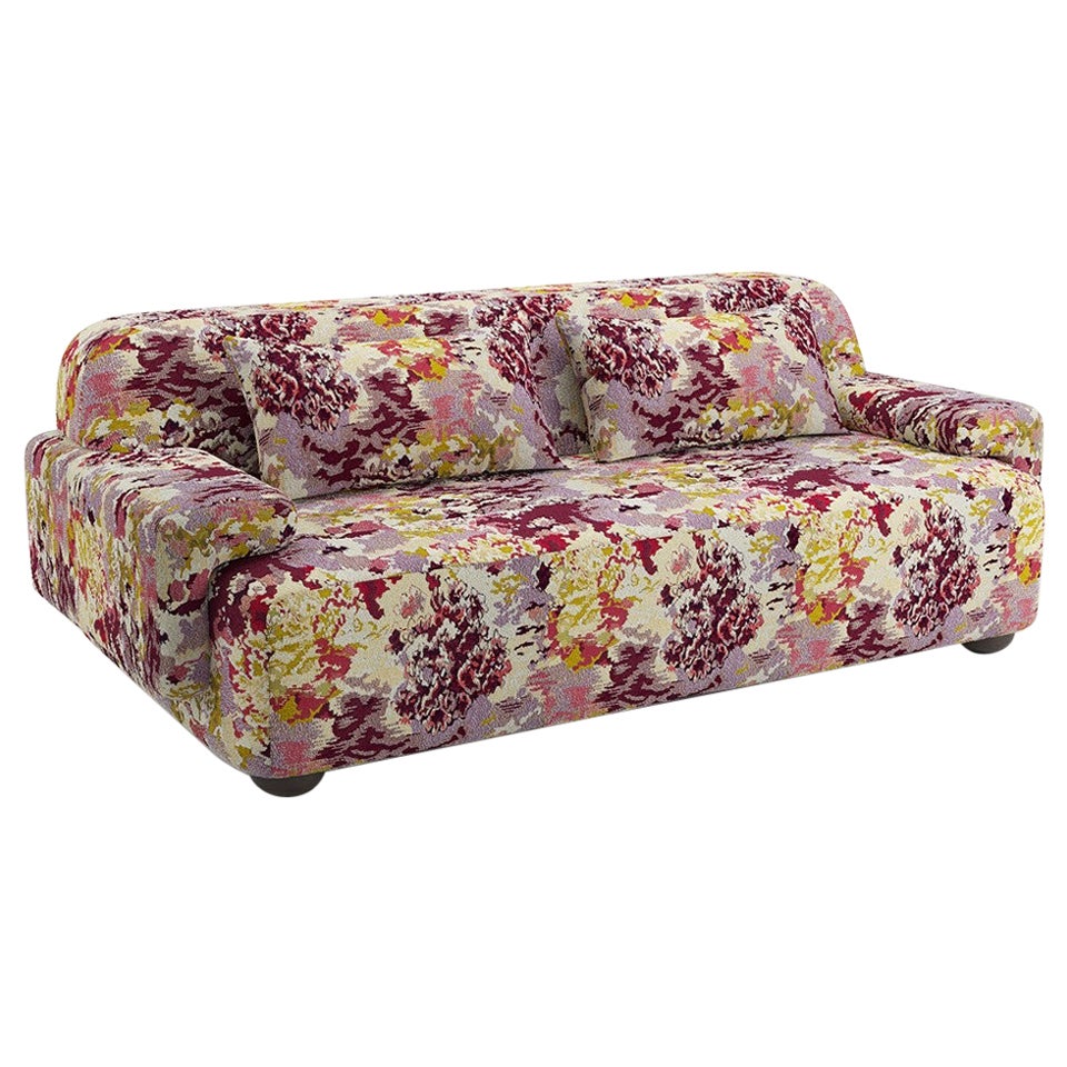 Popus Editions Sofá Lena 4 plazas tapizado en Jacquard Marrakech Shiraz