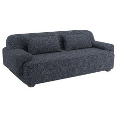 Popus Editions Lena 4 Seater Sofa in Thunderstorm Zanzi Linen & Wool Blend