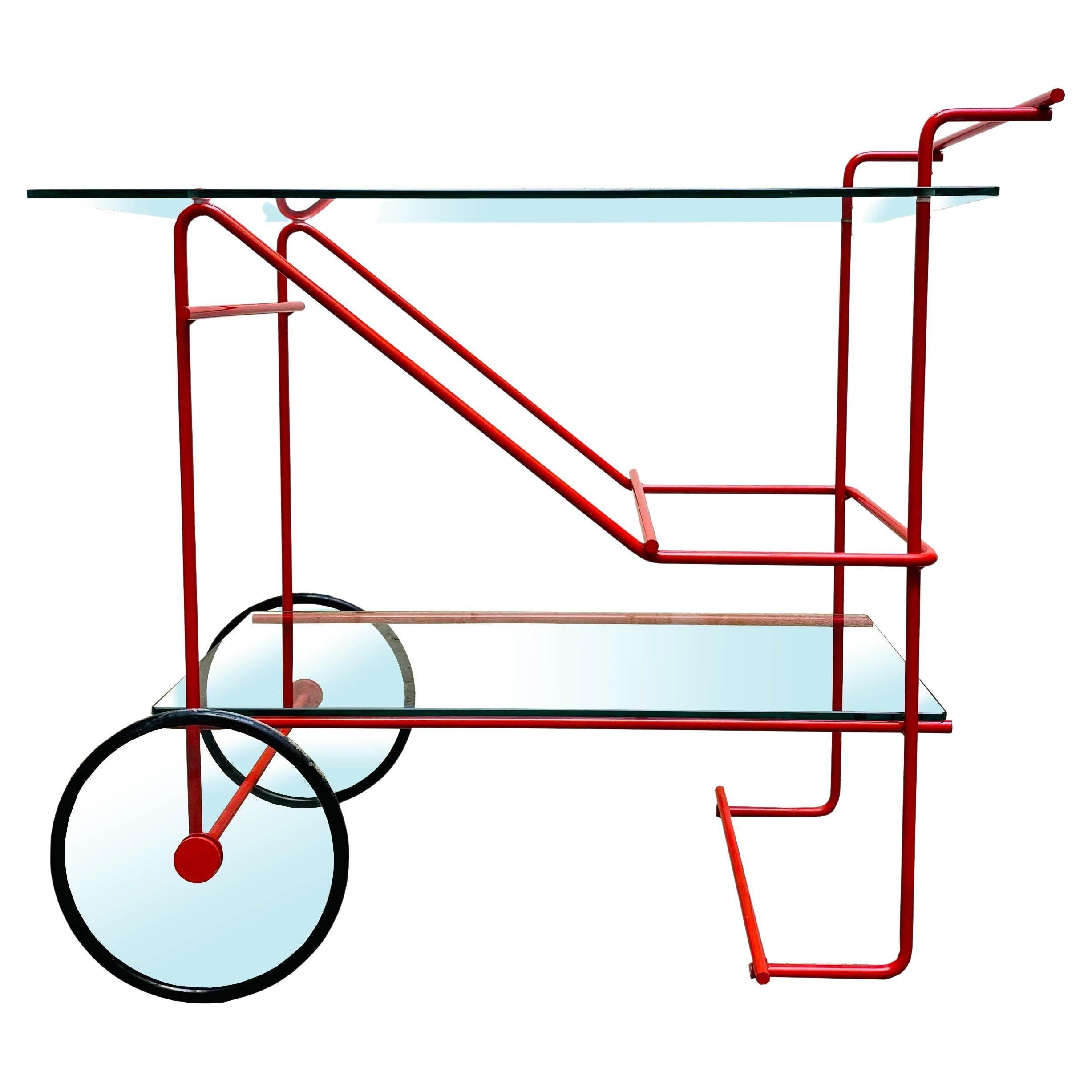 Porada Arredi Serving Trolley, Italy, 1980s