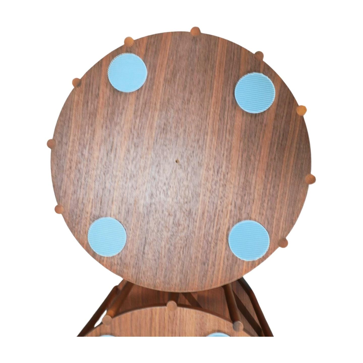 Italian Porada Cell Side Tables (Set of 2)