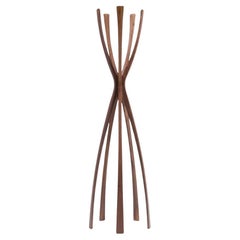 Porada Flamingo Floor Coat Rack, Walnut Canaletta – Design G. Carollo