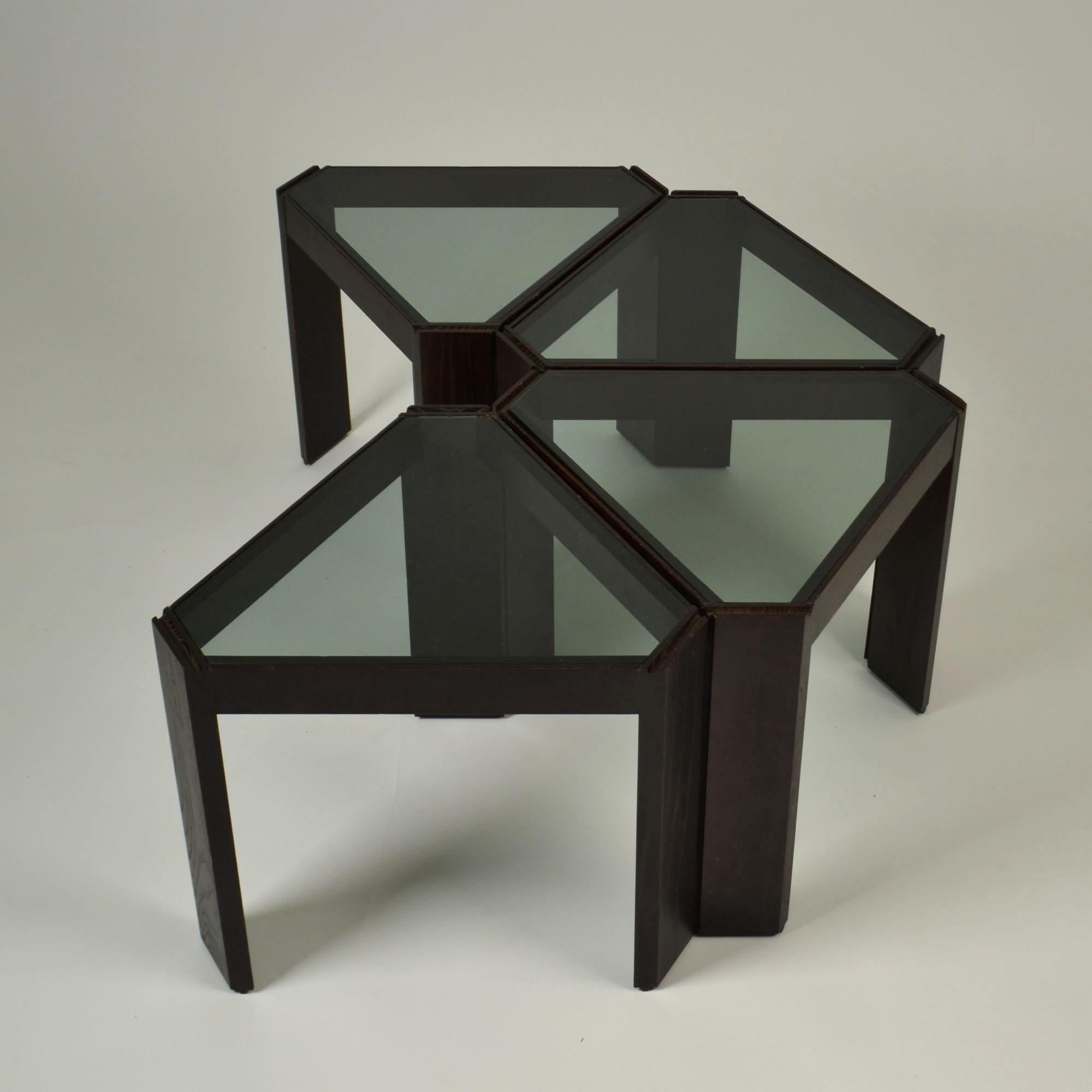Porada Moretti Mesas modulares 'Tony' Años 70 en Excelente estado para la venta en London, GB