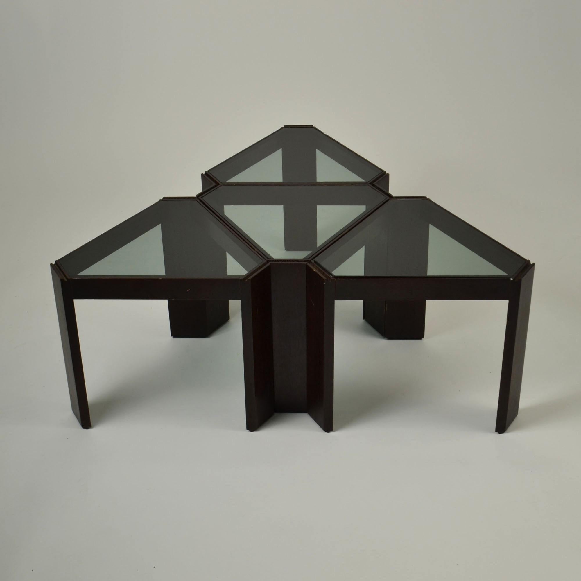 Porada Moretti Mesas modulares 'Tony' Años 70 en venta 2