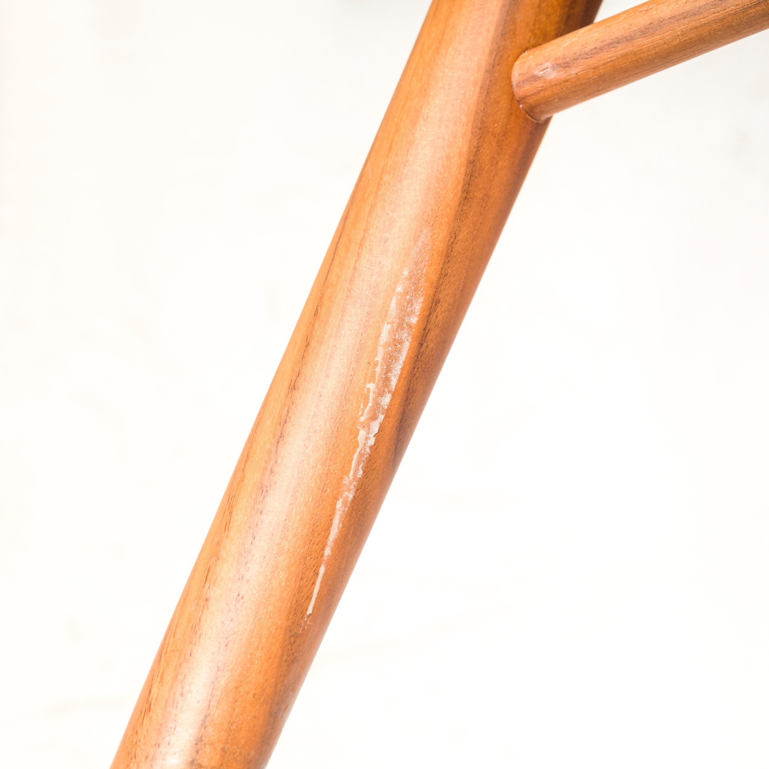 Porada Oak & Grey Fabric Nissa Dining Chair 4