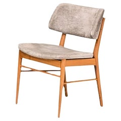 Porada Oak & Grey Fabric Nissa Dining Chair