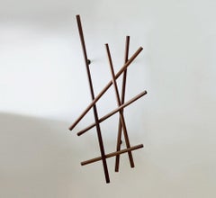 Porada Sketch Wandgarderobe, Walnuss Canaletta