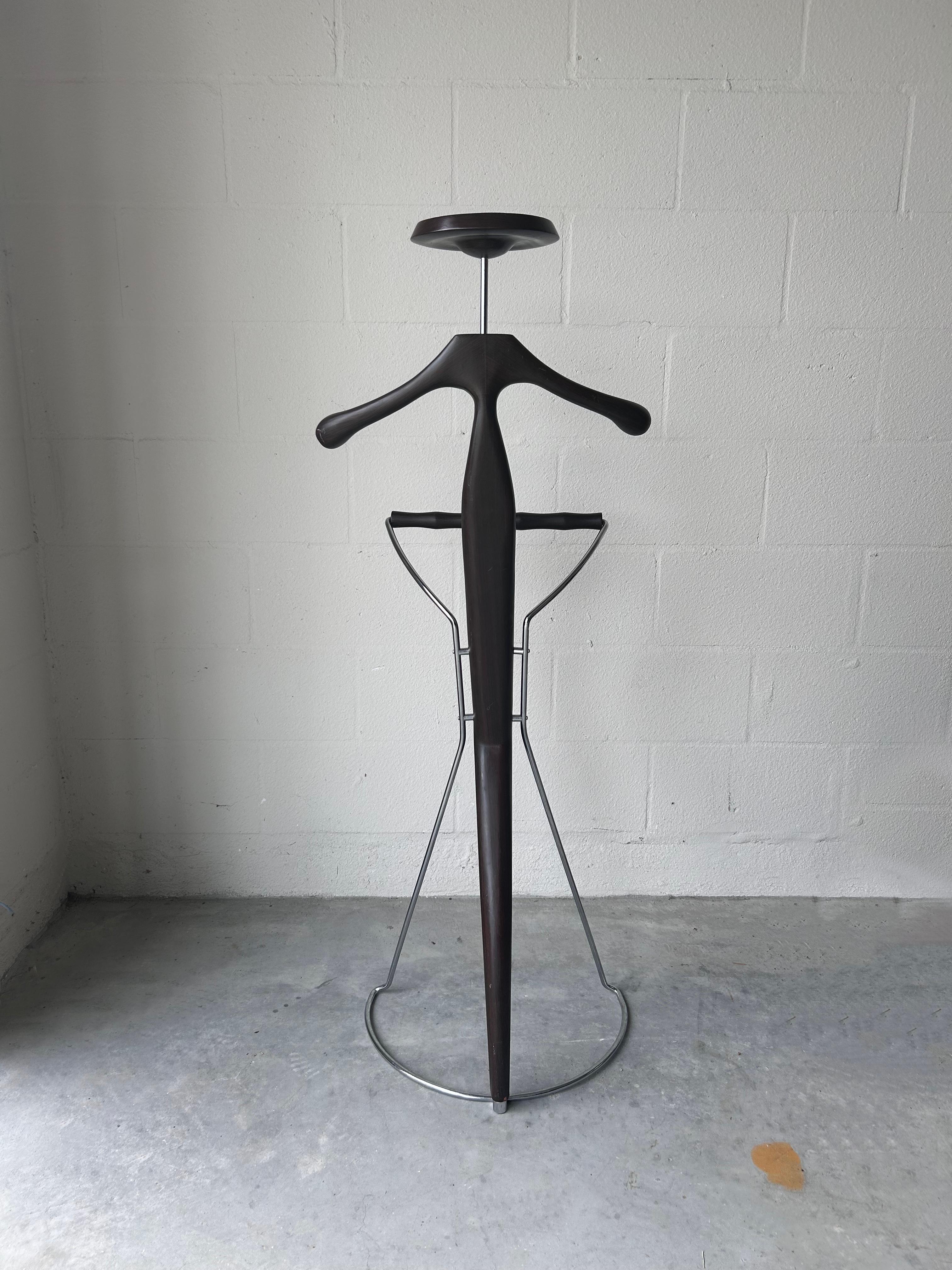 Porada Wooden Coat Rack, Post Modern In Good Condition For Sale In Saint Petersburg, FL