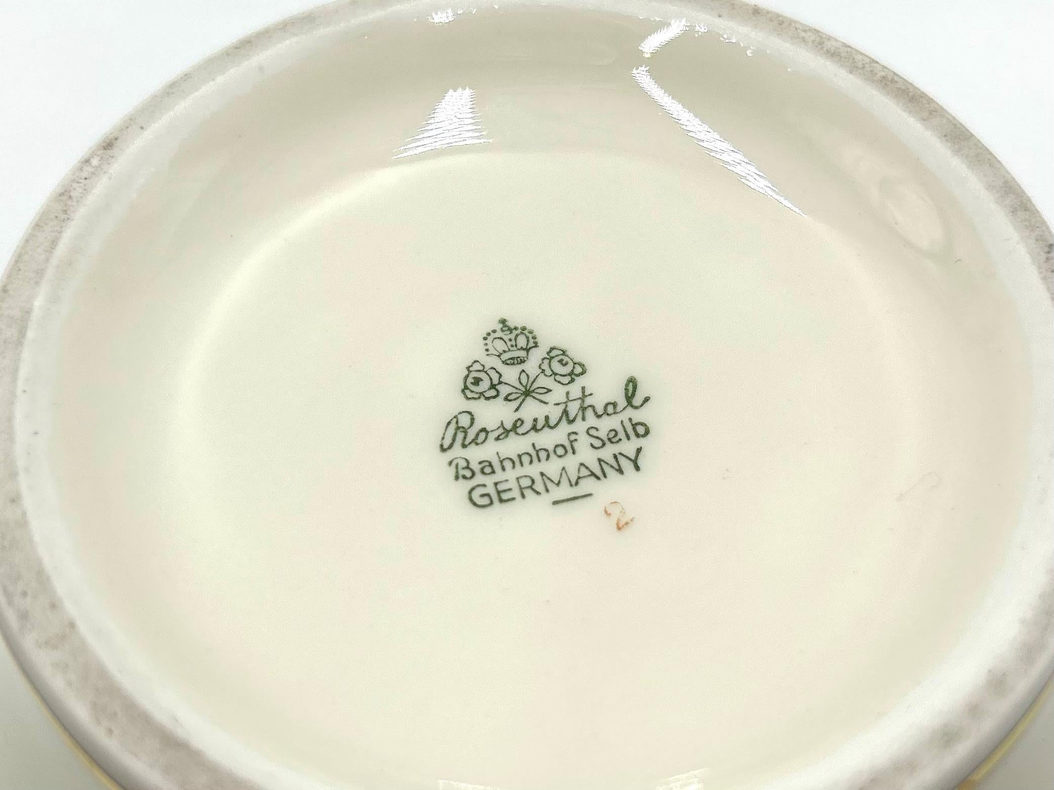 Porcelain amphora, Rosenthal, Germany, 1949 For Sale 4