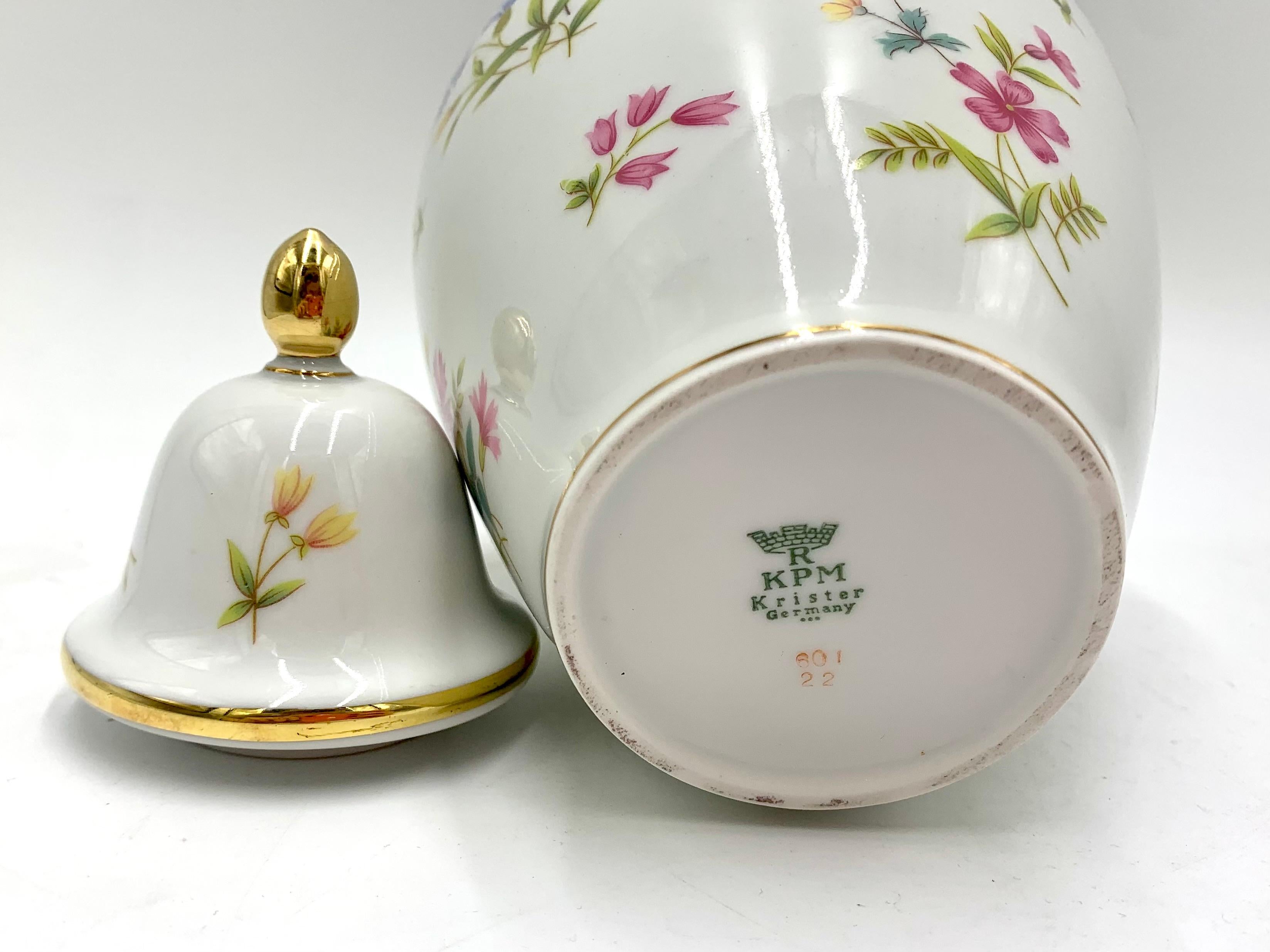 Other Porcelain amphora, Royal KPM Krister, Germany, 1950s