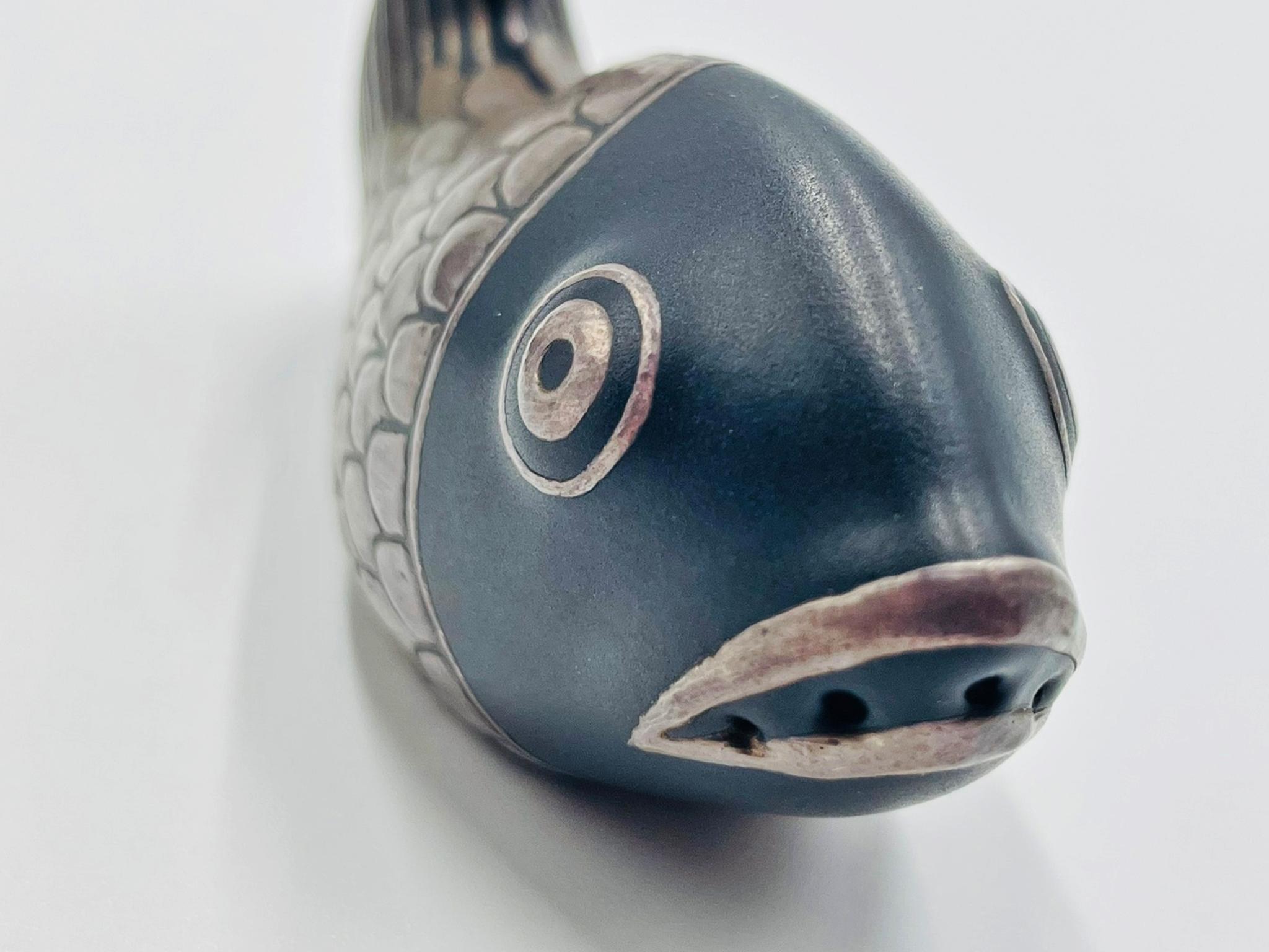 Shakers in porcellana e argento puro di Emilia Castillo, Messico, 1998 in vendita 4