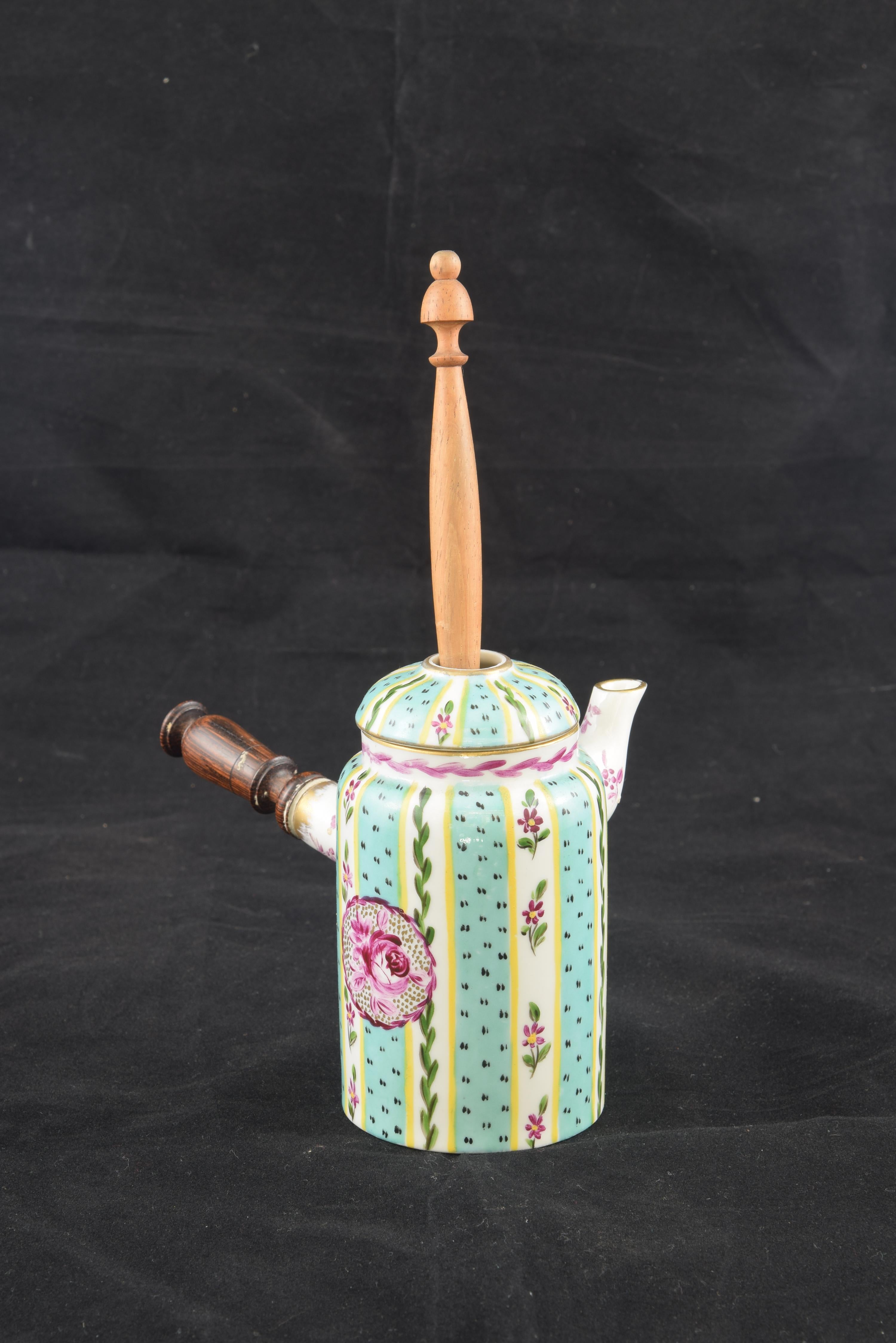 antique chocolate pots
