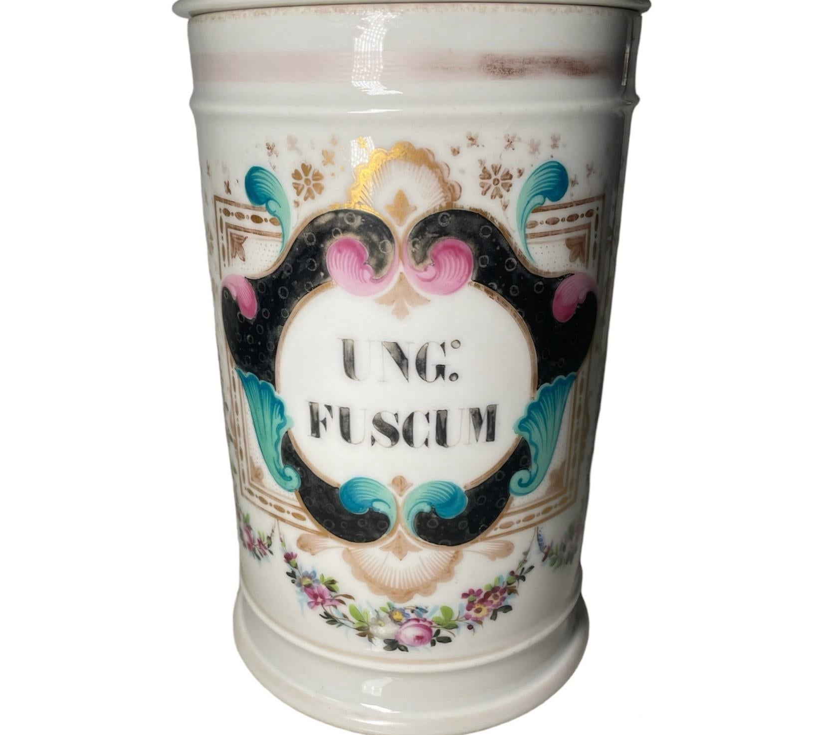 Vaso da farmacia in porcellana in vendita 2
