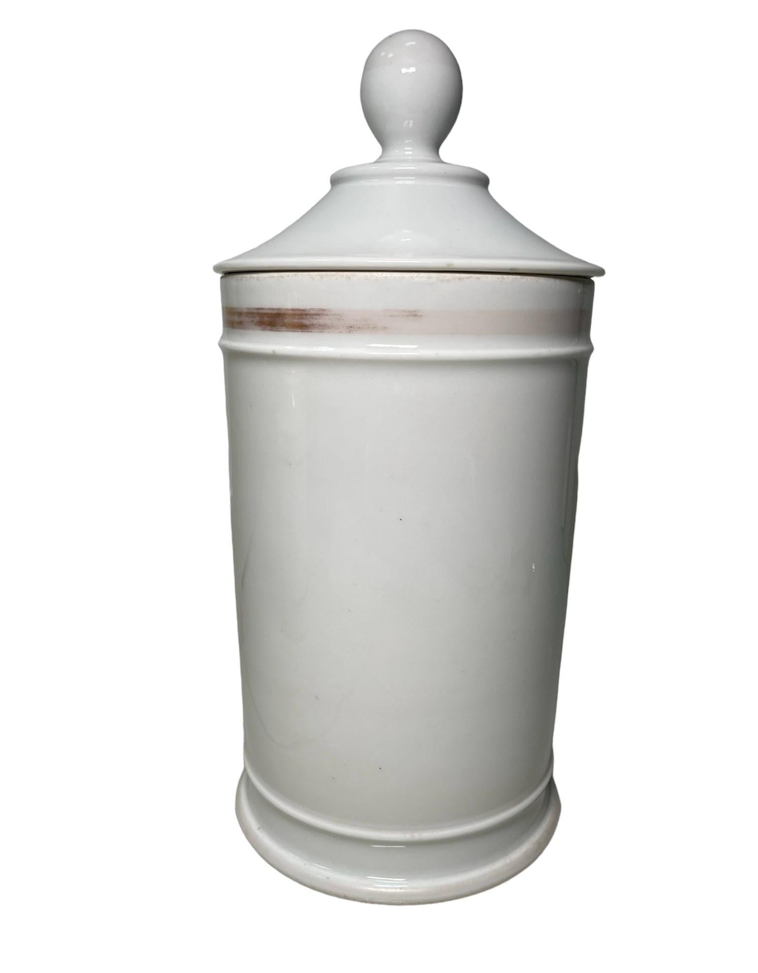 Sconosciuto Vaso da farmacia in porcellana in vendita