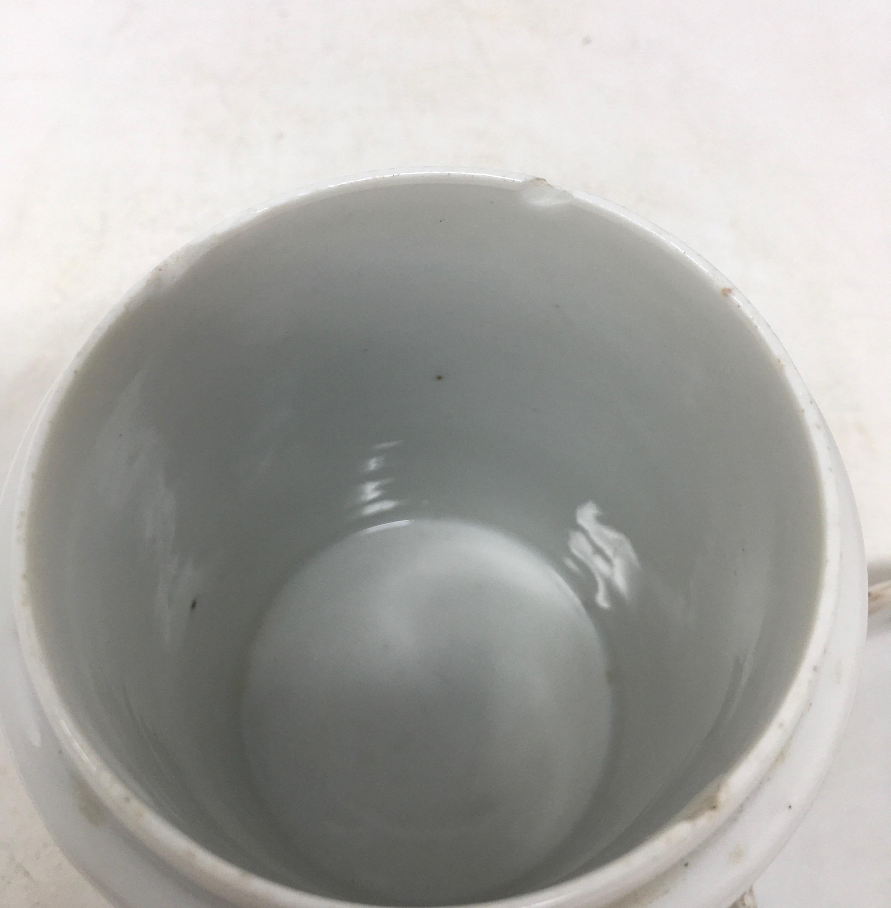 Porcelain Apothecary Jar For Sale 2