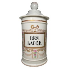 Used Porcelain Apothecary Jar