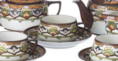 Porcelain - Art Nouveau Tea Set - Nippon