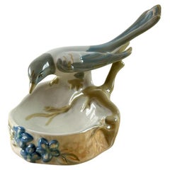 Vintage Porcelain Ashtray, Poland, 1950s