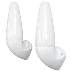 Porcelain Bathroom Lights by Sigvard Bernadotte for Ifo Circa 1950s