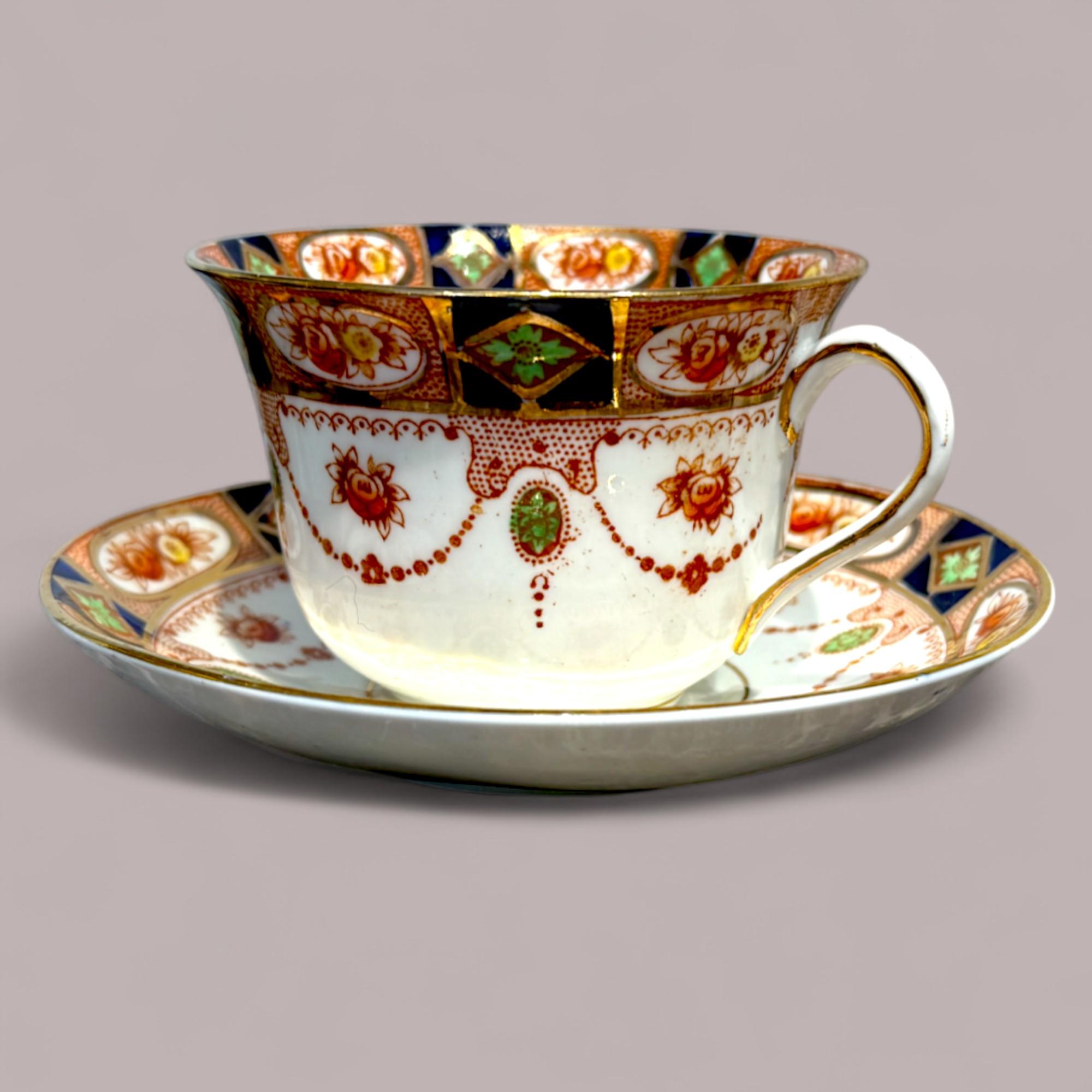 Porcelain Best Bone China G&H.L. Tea Coffee Cups and Plates In Good Condition For Sale In NICE, FR