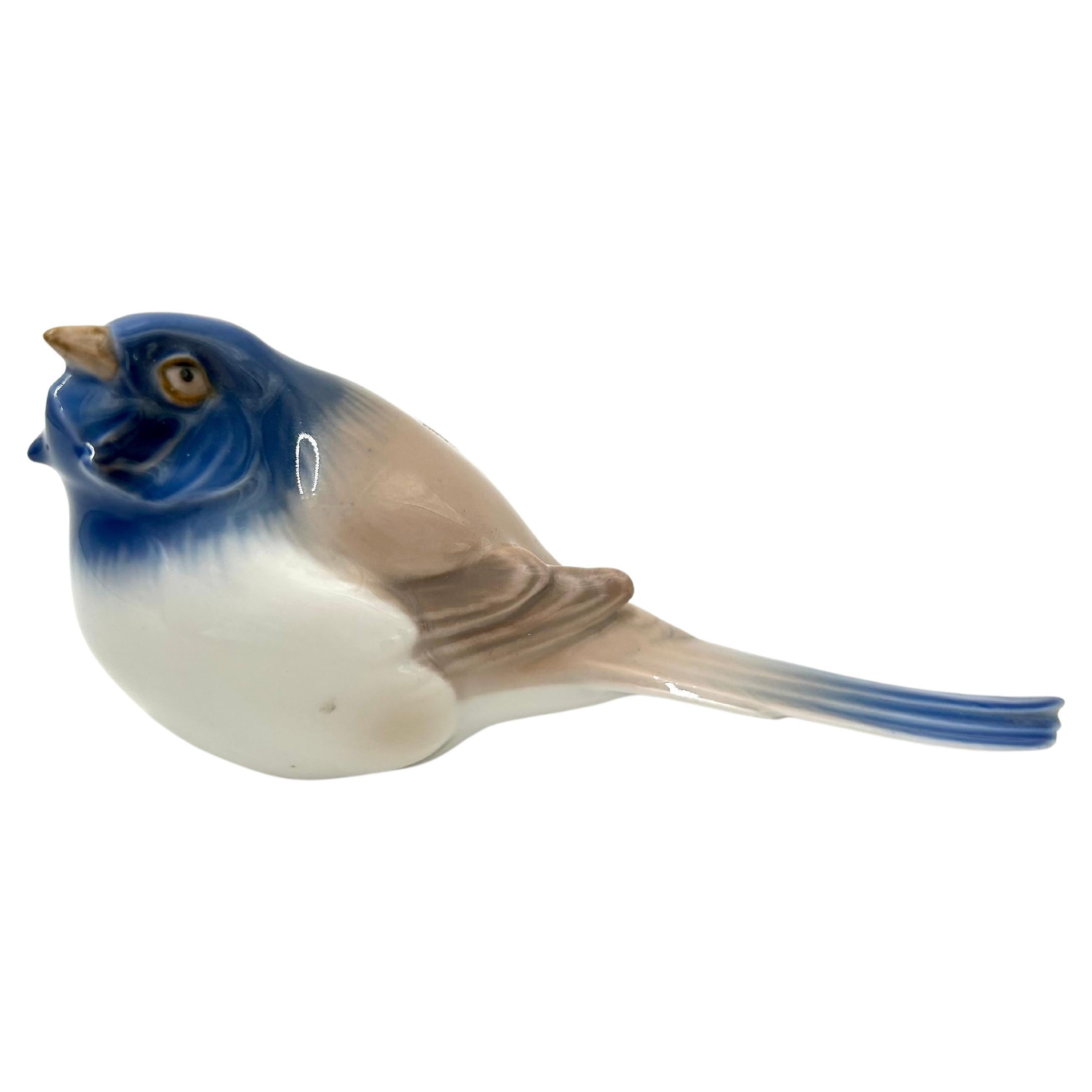 Porcelain Bird Figurine, Bing & Grondahl, Denmark, Mid 20th Century