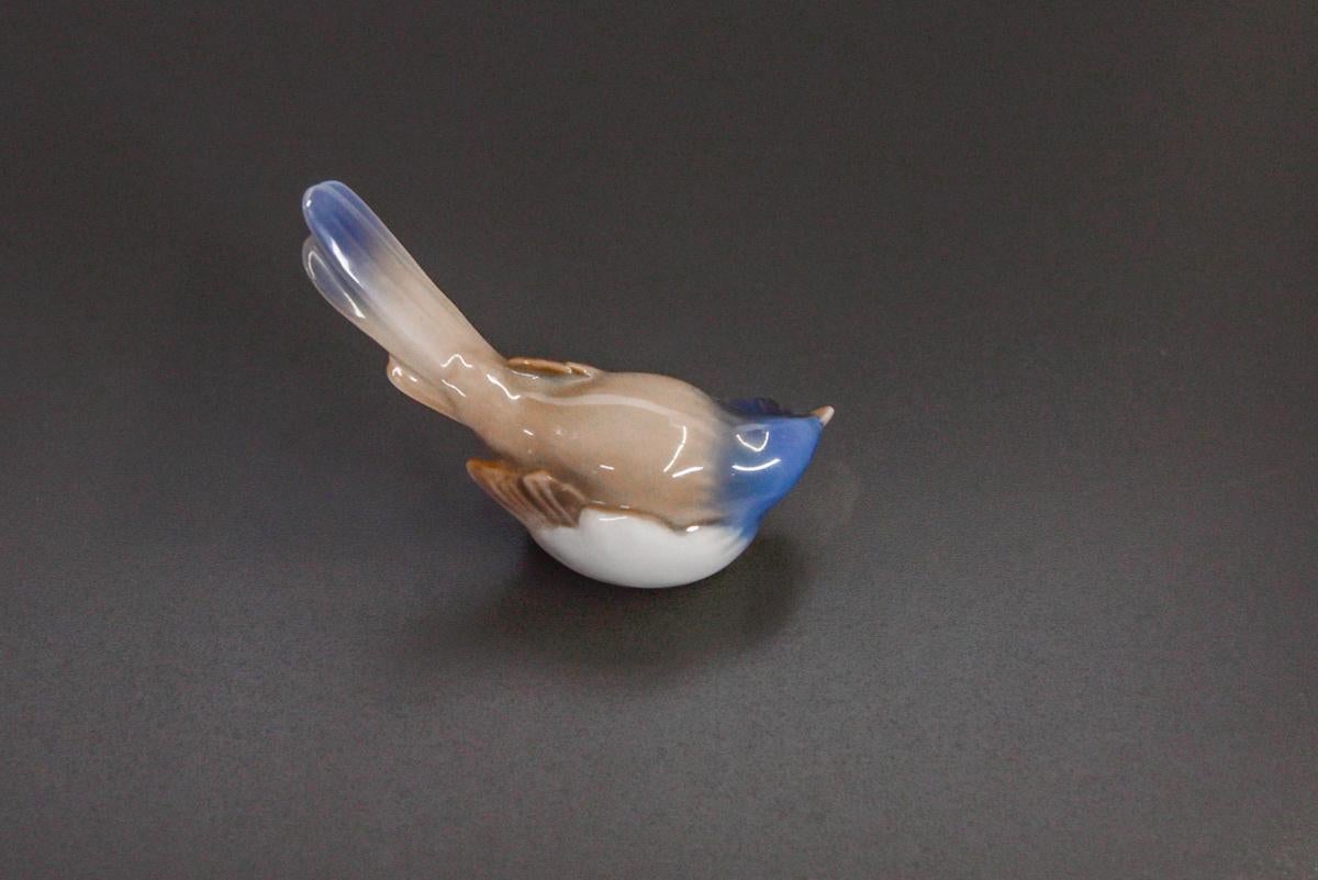 Porcelain Bird Figurine Bing & Grøndahl In Excellent Condition For Sale In Chorzów, PL