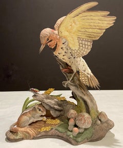 Porcelain Bird, Yellow Shafted Flicker by Boehm, Limited Edition