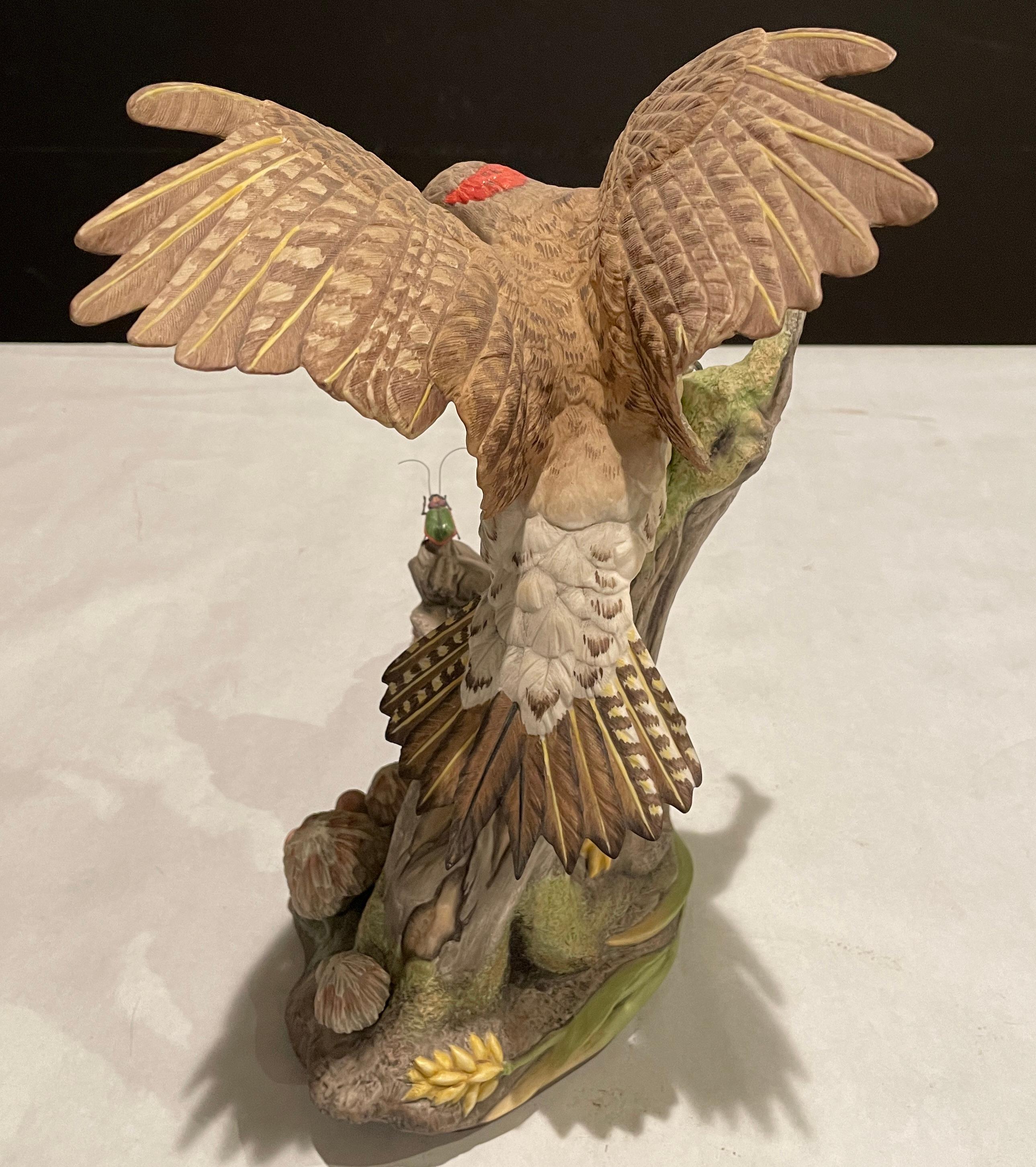 American Porcelain Bird, Yellow Shafted Flicker by Boehm, Limited Edition
