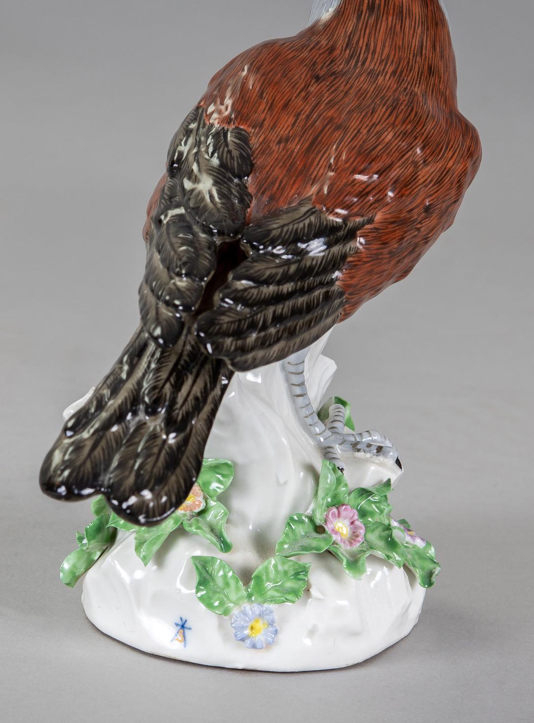 19th Century Porcelain Birds by Samson, Pair For Sale