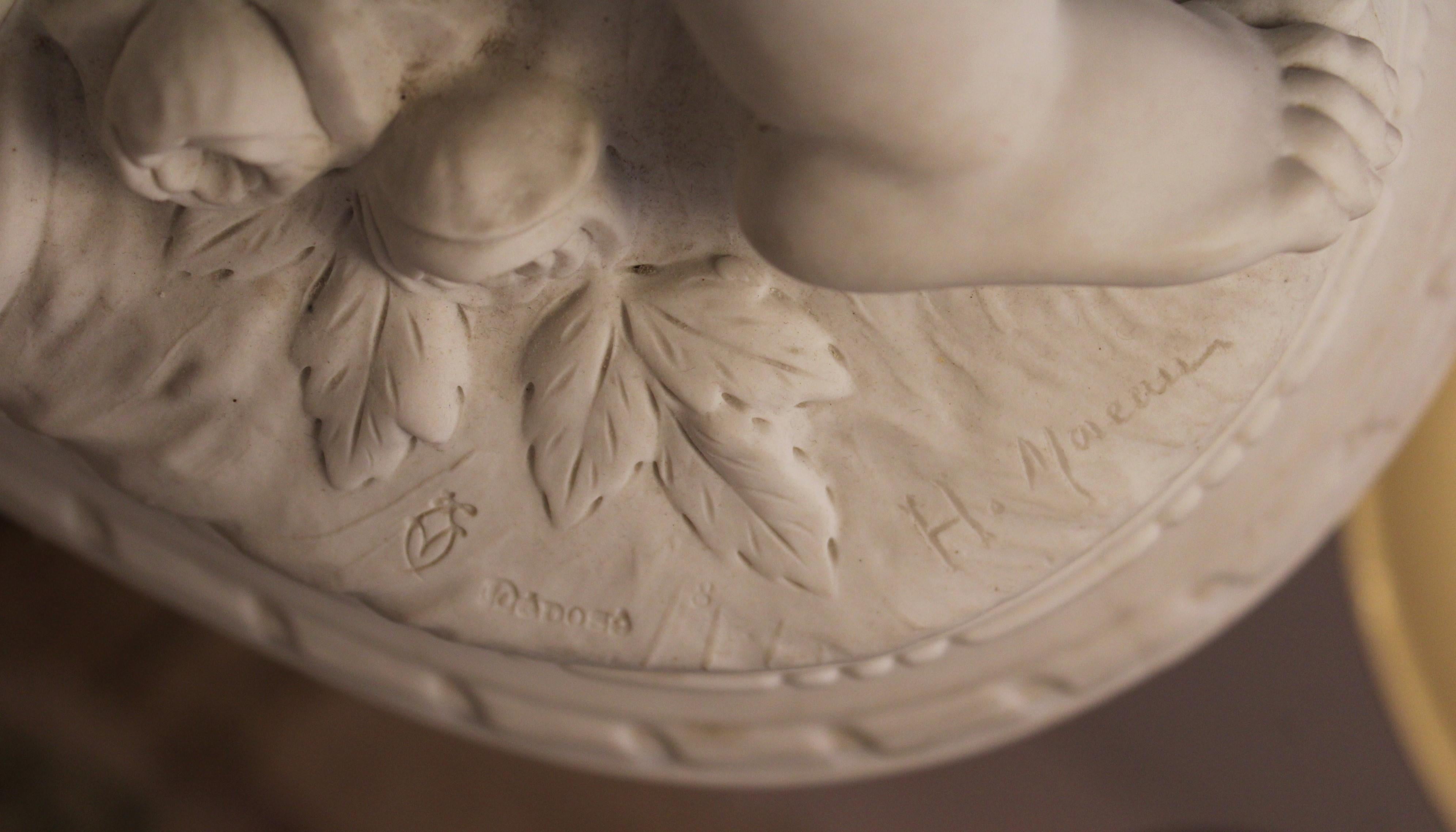 Biscuit en porcelaine d'Hippolyte Moreau, 19e siècle en vente 4
