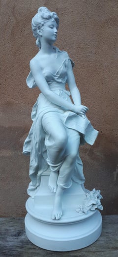 Porcelain Biscuit Sculpture, By Hippolyte Moreau