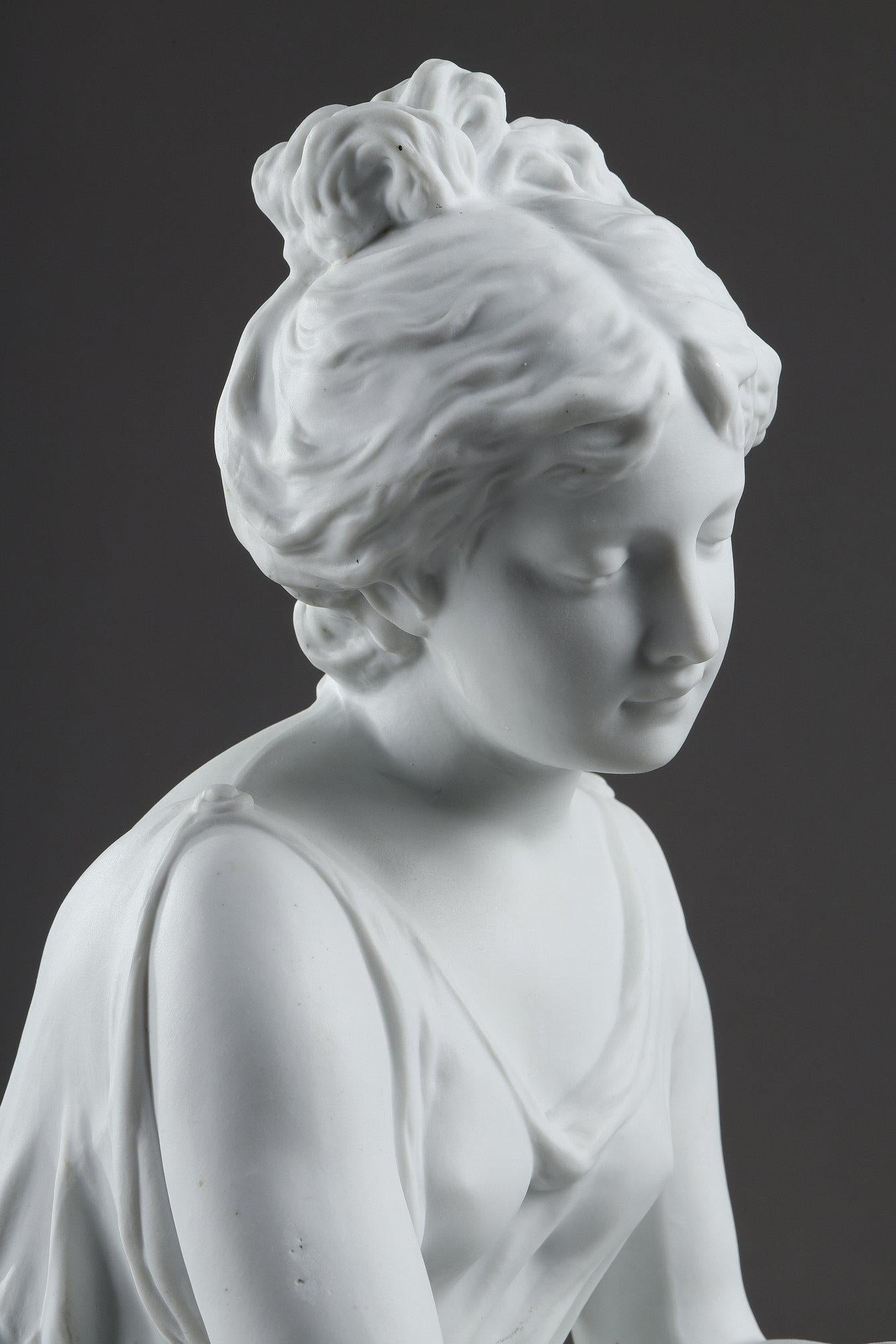 Scultura in biscuit di porcellana 