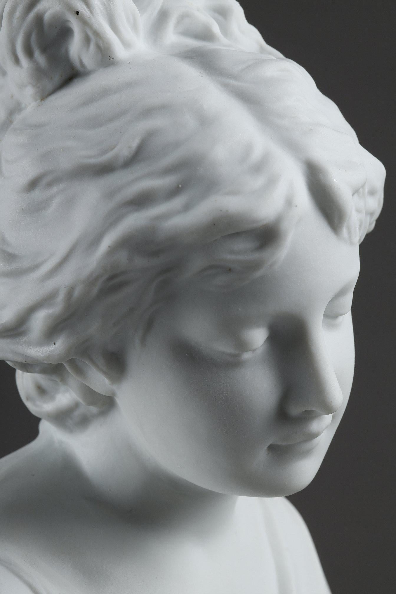 Scultura in biscuit di porcellana 