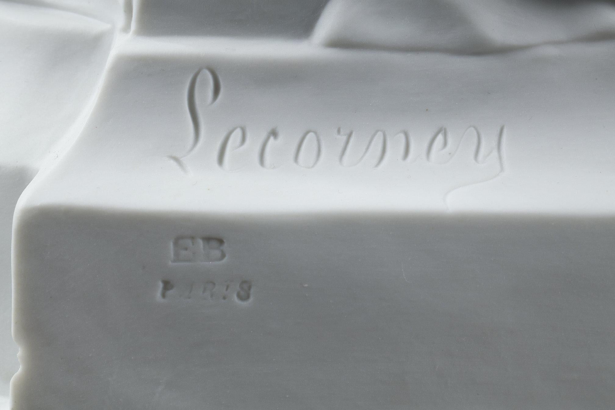 Scultura in biscuit di porcellana 
