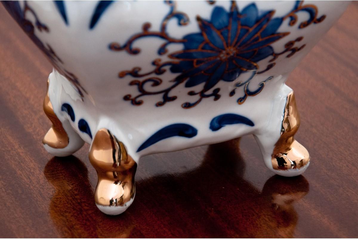 Mid-Century Modern Porcelain Bomboniere, Venetian Lagoon, Italy