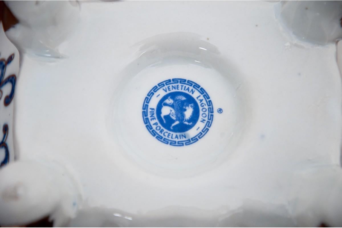 Porcelain Bomboniere, Venetian Lagoon, Italy In Good Condition In Chorzów, PL