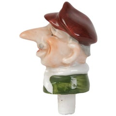 Tapón de porcelana para botella, Alemania, década de 1930