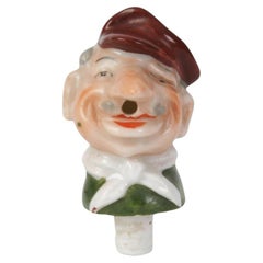 Tapón de porcelana para botella, Alemania, década de 1930