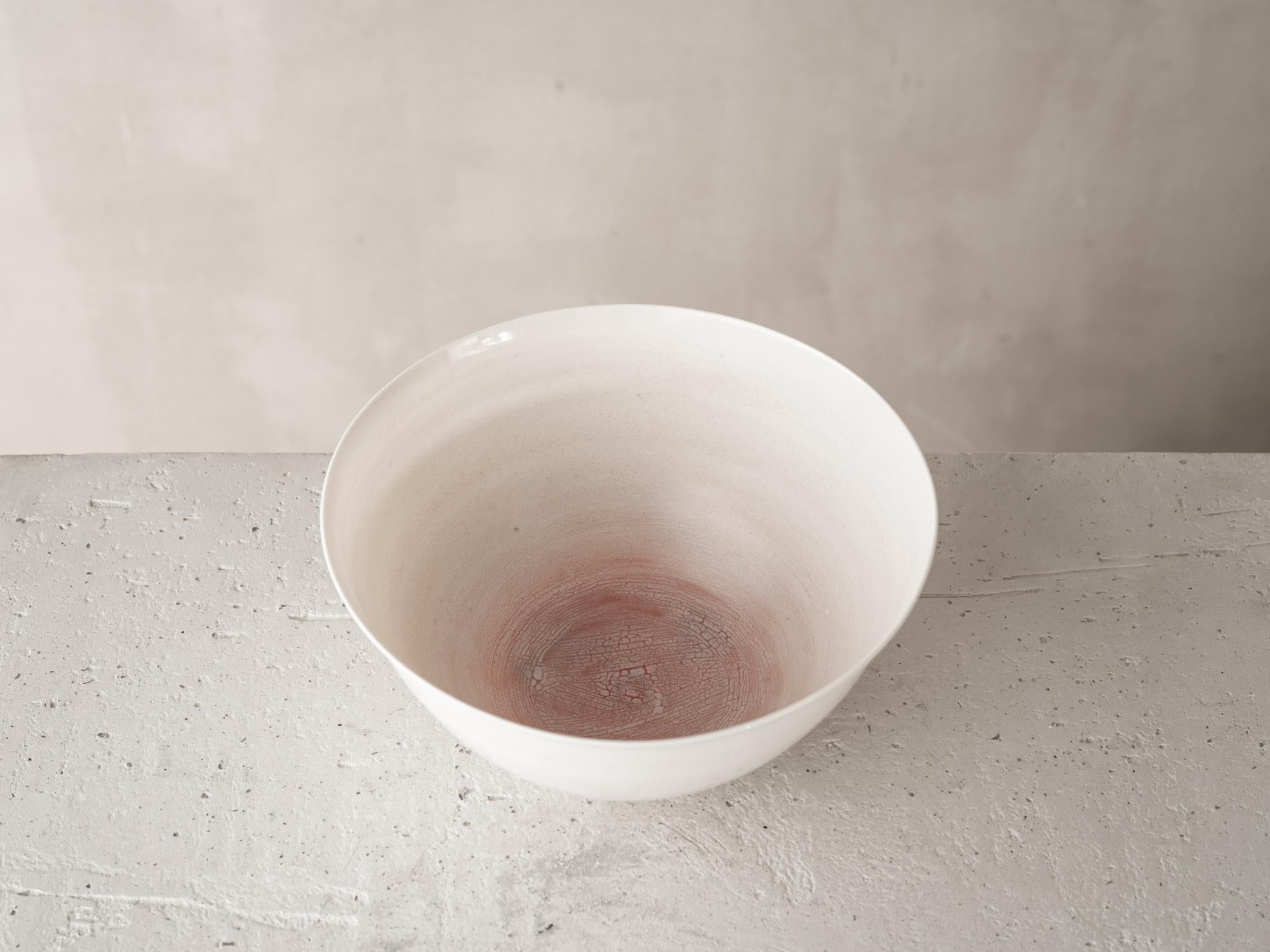 Contemporary Porcelain Bowl 230401 by Katherine Glenday For Sale