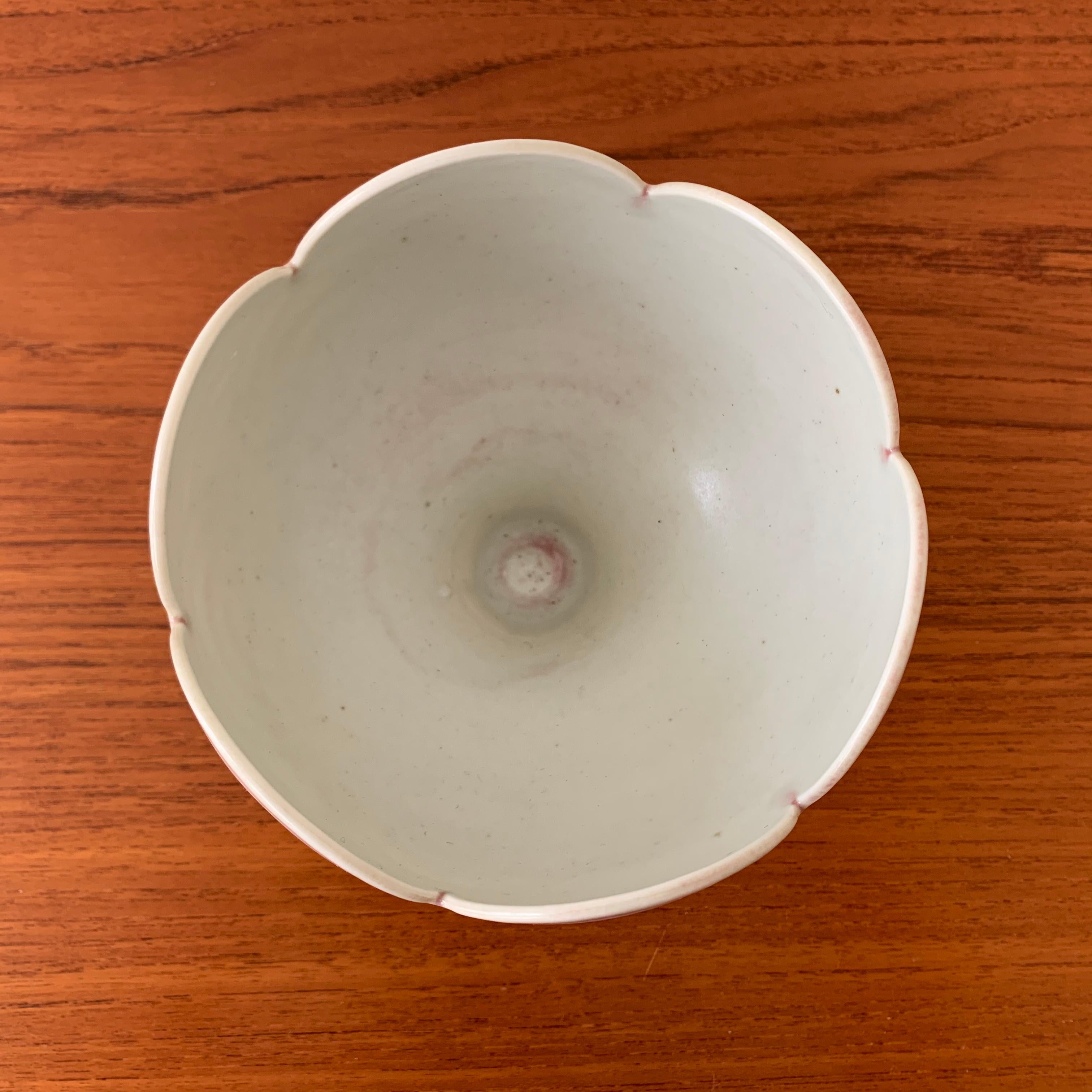 German Porcelain Bowl by Karl Scheid For Sale