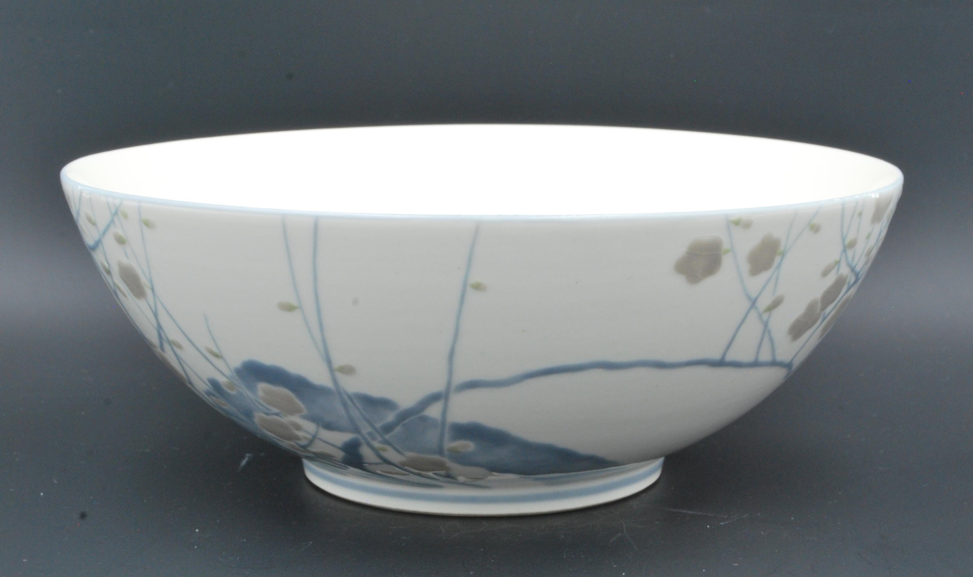 Japanese Porcelain Bowl, by Kinkozan. Japan, C1910