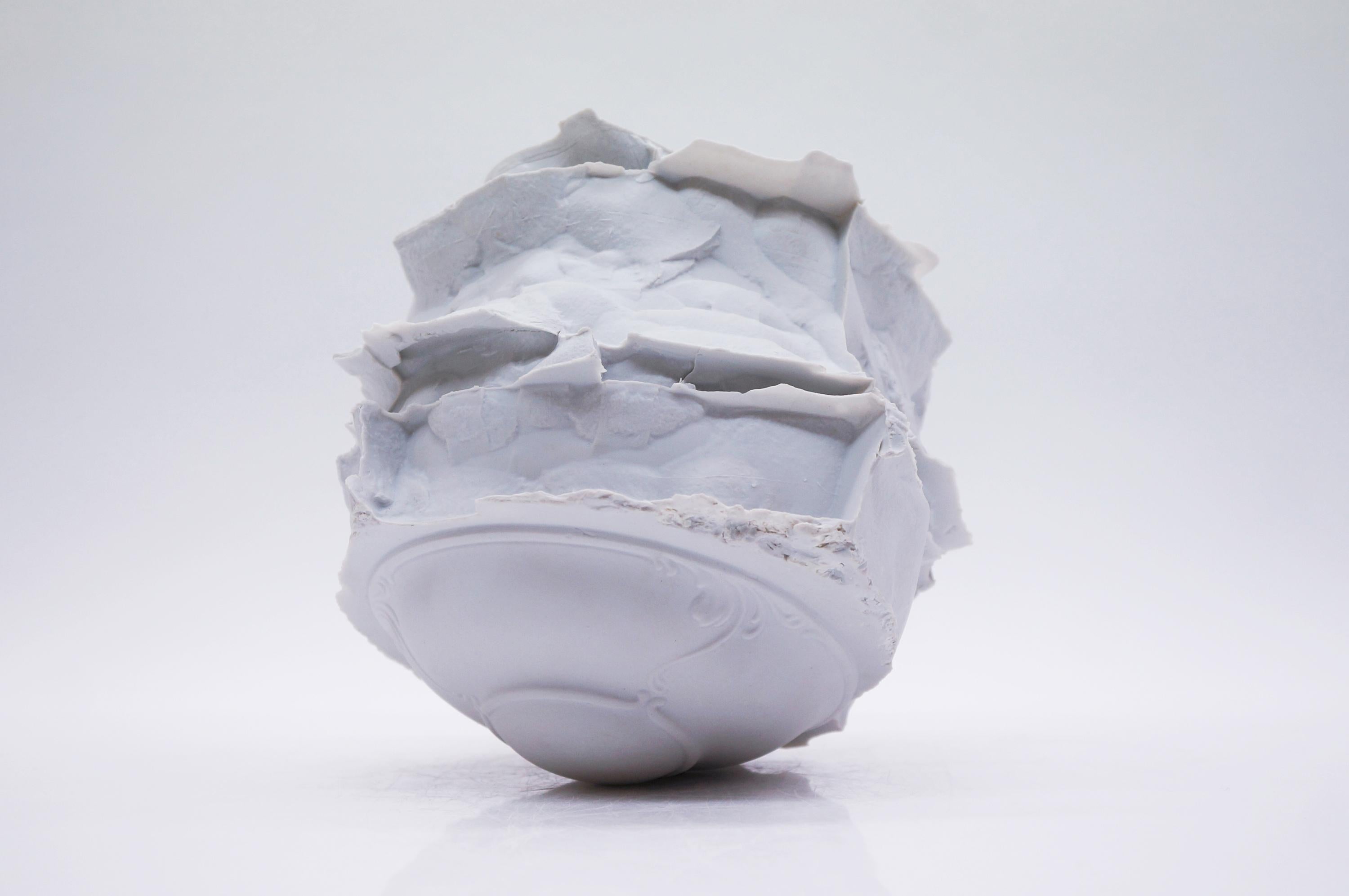 Porcelain Bowl by Monika Patuszyńska For Sale 6