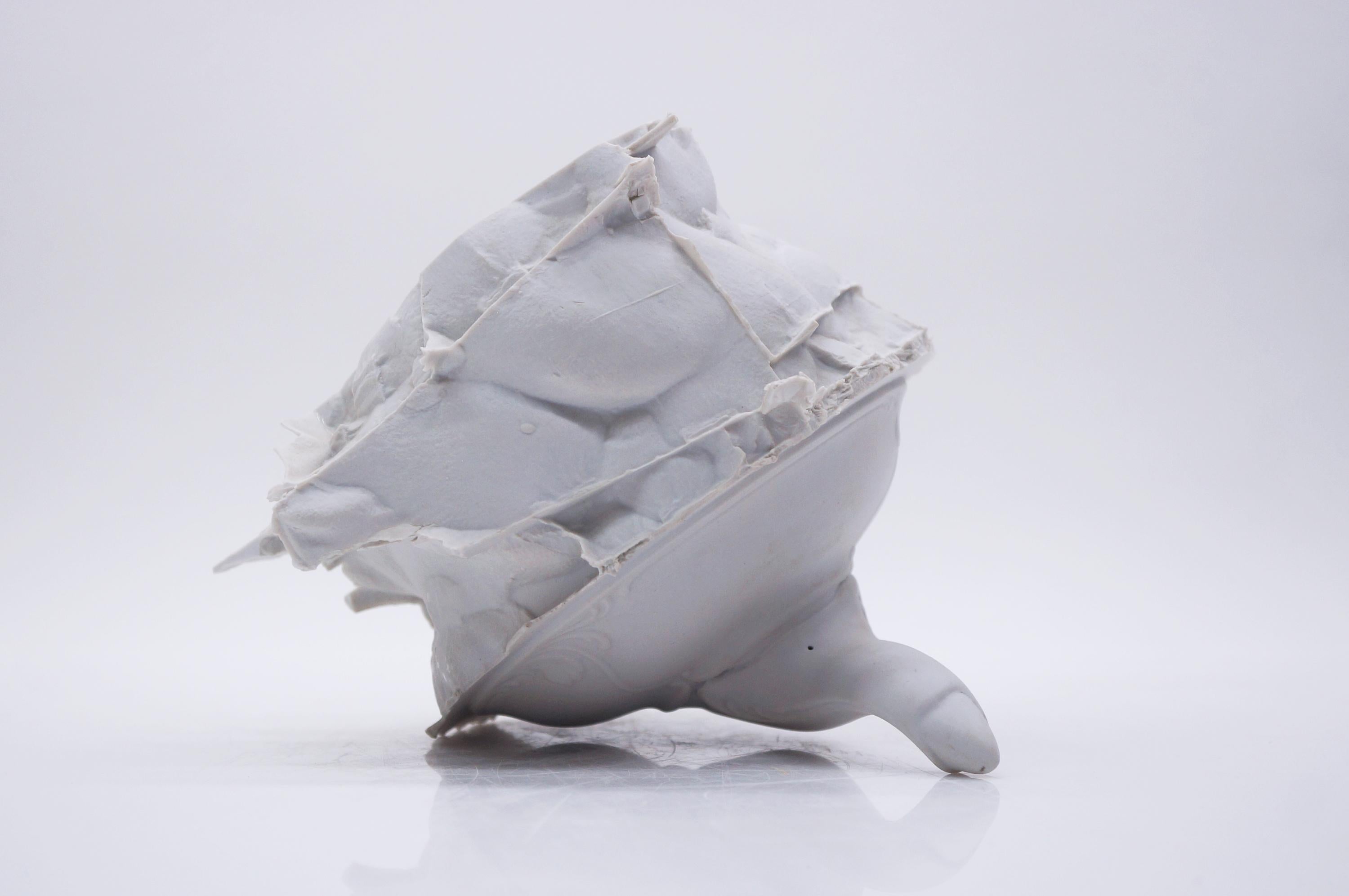 Porcelain Bowl by Monika Patuszyńska For Sale 2