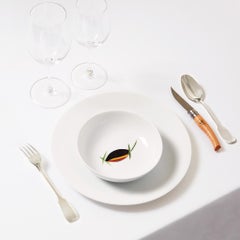 Porcelain Bowl by the French Chef Alain Passard Model " Mold"
