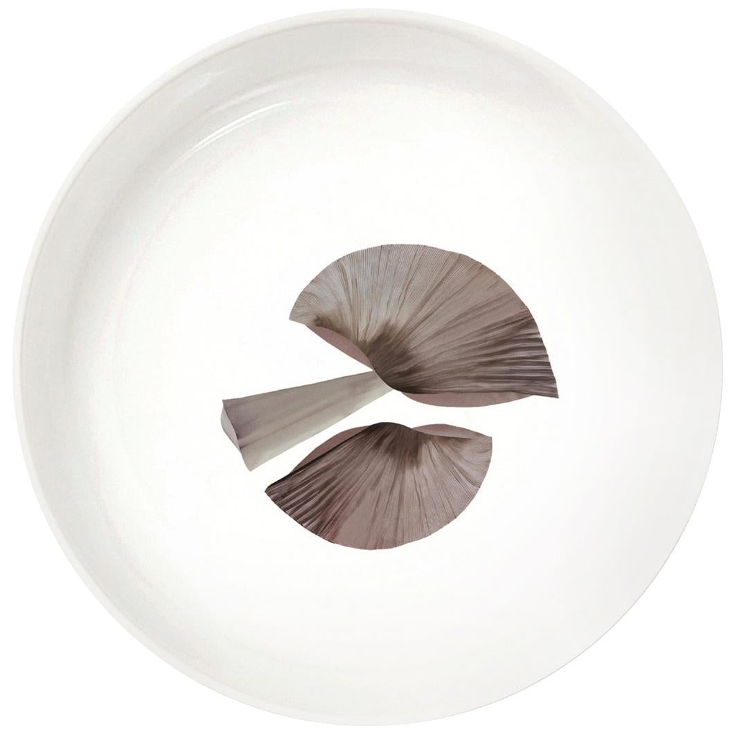 Porcelain Bowl by the French Chef Alain Passard Model "Mushroom" For Sale